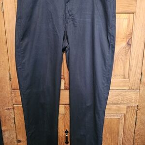 Lee Riders Women's Black Straight Leg Pants 18W LONG NEW